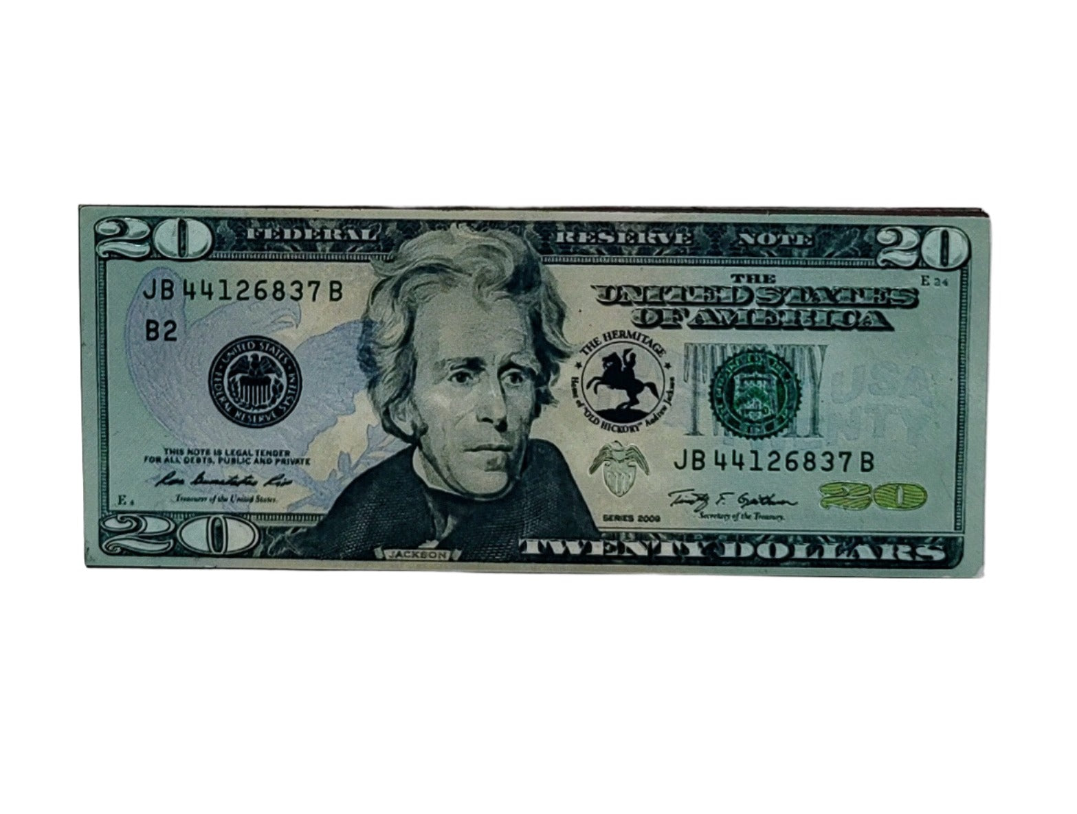 Andrew Jackson $20 Bill Reversible Magnet – The Hermitage Museum Store