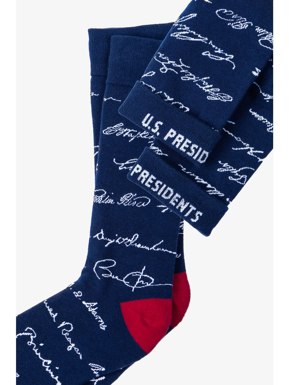 Us Presidential Signature Sock By Alynn