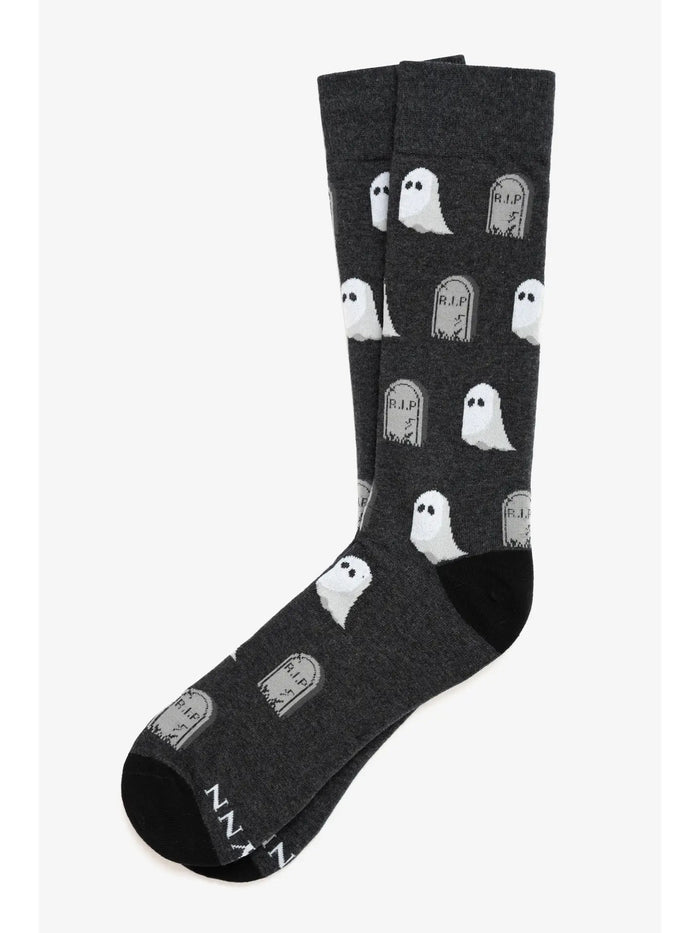 Boo Ghost Halloween Cotton Sock By Alynn