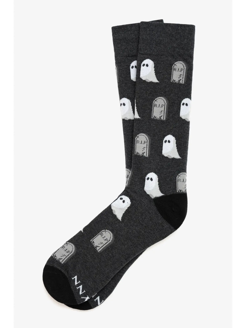 Boo Ghost Halloween Cotton Sock By Alynn