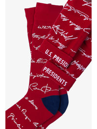 Us Presidential Signature Sock By Alynn