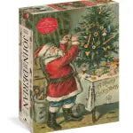 John Derian Paper Goods: Santa Trims the Tree 1,000-Piece Puzzle