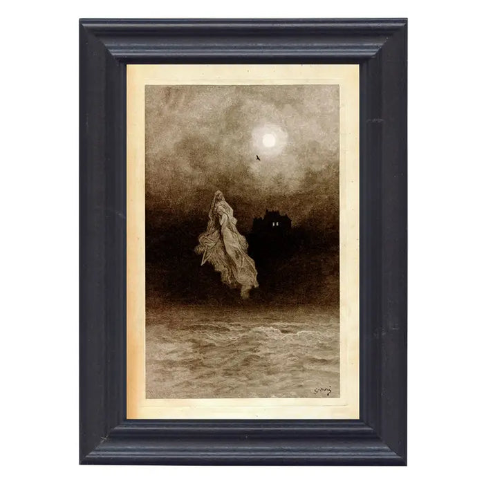 The Lost Lenore Edgar Allan Poe the Raven Illustration
