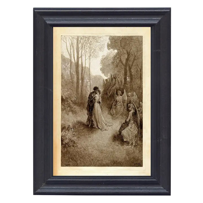 Reunited in Aidenn Edgar Allan Poe the Raven Illustration