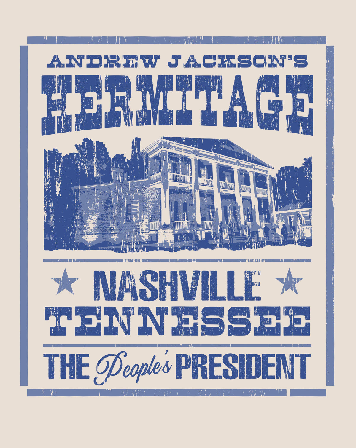 Hermitage 'Retro Poster' T-shirt