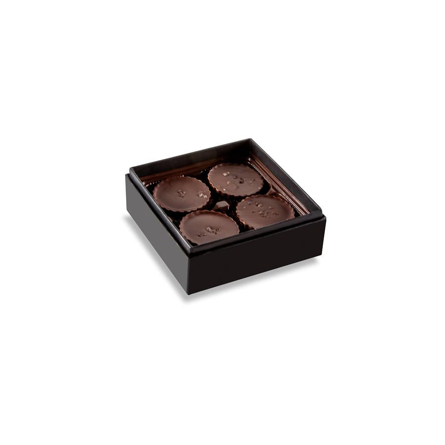 Bourbon Smoked Sea Salt Caramels - 4 Piece