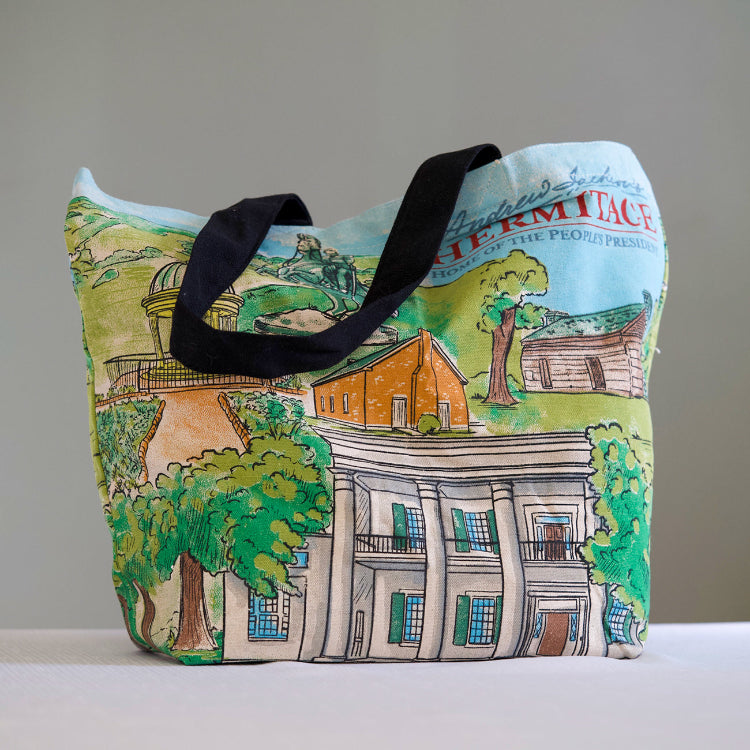 Illustrated Hermitage Tote Bag