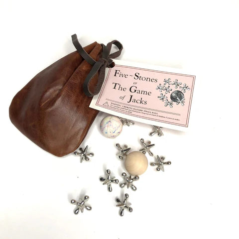 Game of Jacks, Leather Pouch