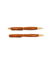 Hermitage Wood "Cross" Style Pen & Pencil Set