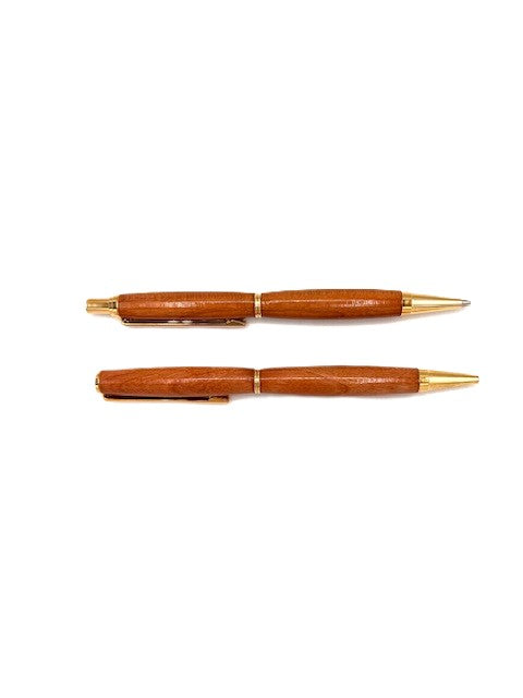 Hermitage Wood "Cross" Style Pen & Pencil Set