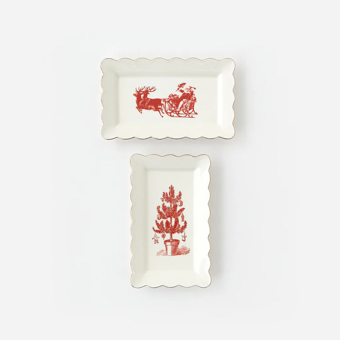 Vintage Rectangular Tray