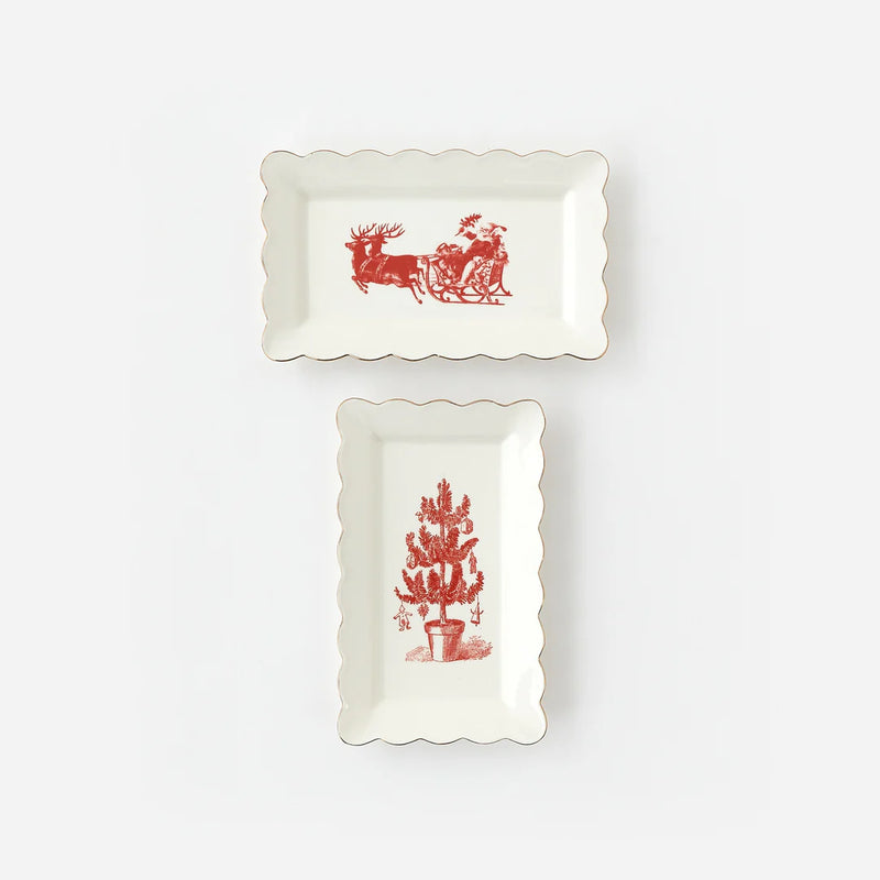 Vintage Rectangular Tray