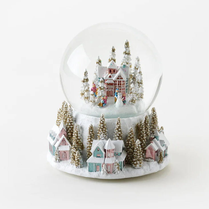 Snowy Town Water Globe