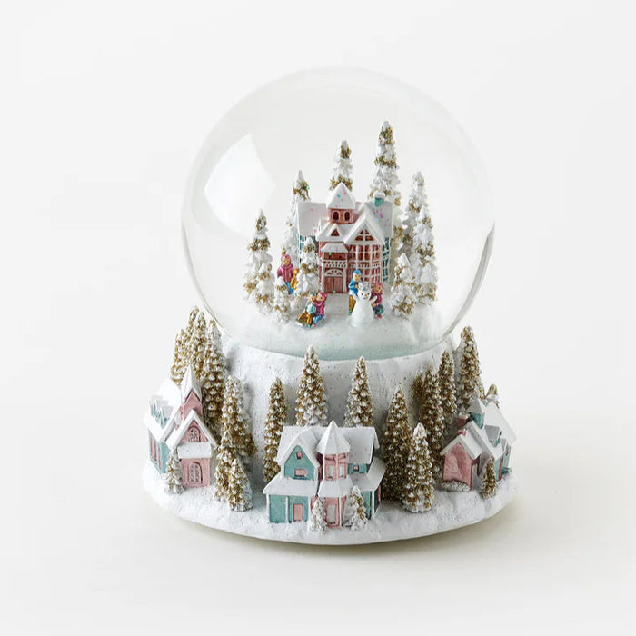 Snowy Town Water Globe
