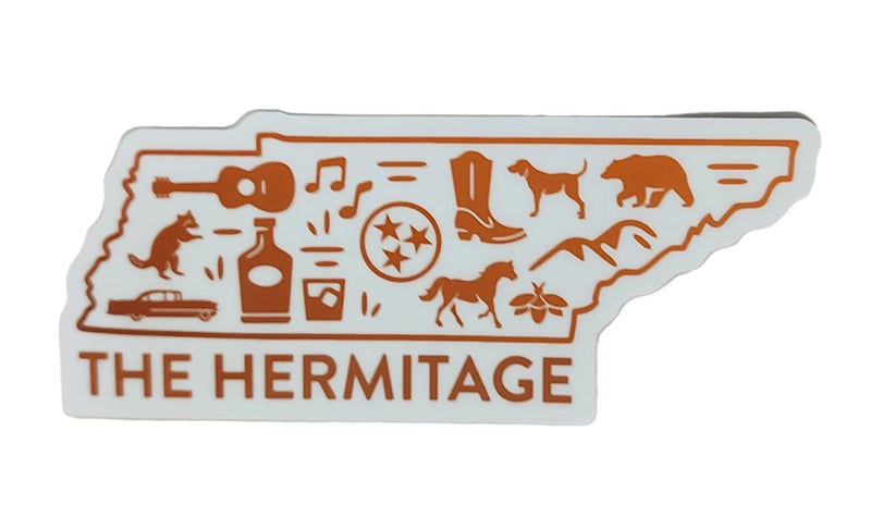 Andrew Jackson and The Hermitage Stickers