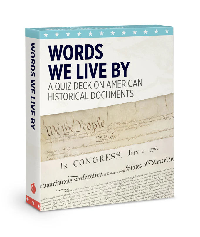 Knowledge Cards - Words We Live By