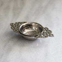 Nickel-plated Brass Tea Strainer