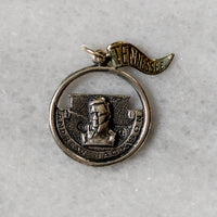 Stering Silver Hermitage Andrew Jackson Reversible Charm