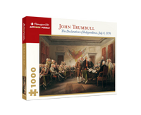 John Trumbull: The Declaration of Independence, July 4, 1776 1000-piece Jigsaw Puzzle