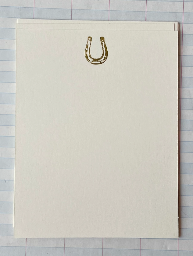 Horseshoe Stationery