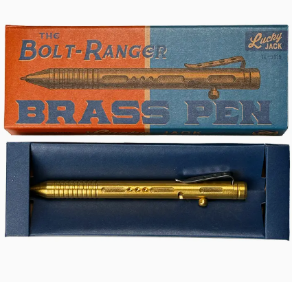 Bolt-Ranger Solid Brass Pen