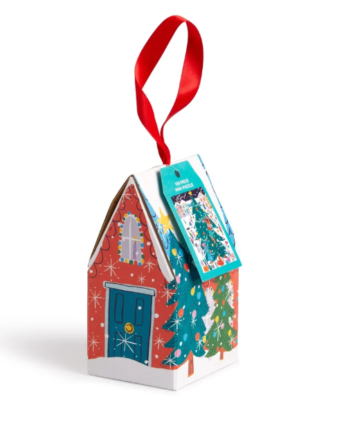 Tree Decorating 130 Piece Puzzle Ornament