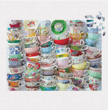 Teacups 1000 Piece Puzzle