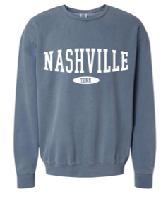 Nashville Varsity Letters Sweatshirt