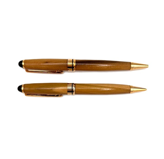 Hermitage Wood Ballpoint Pen & Pencil Set