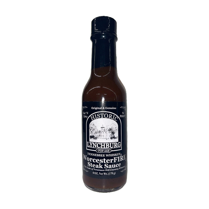 Lynchburg Tennessee Whiskey WorcesterFIRE Steak Sauce