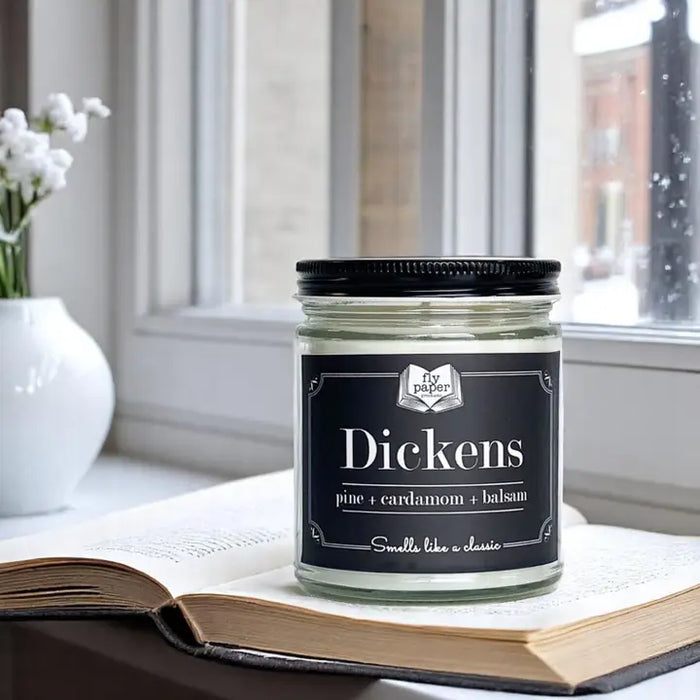 Dickens 9oz Candle Pine + Cardamom + Balsam