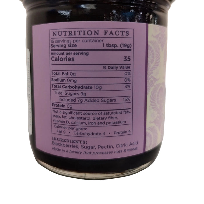 Hermitage Blackberry Preserves 8 oz
