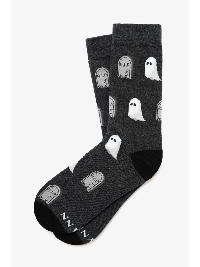 Boo Ghost Halloween Cotton Sock By Alynn