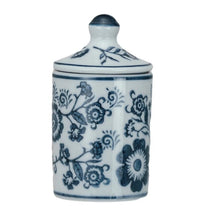 Hand-Painted Stoneware Spice Jar w/ Pattern