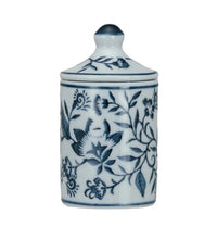 Hand-Painted Stoneware Spice Jar w/ Pattern