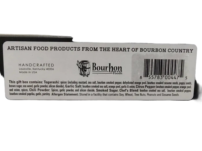 Bourbon Barrel Mini Trial-Size Spices Gift Set