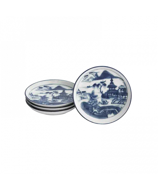Blue Canton Coaster by Mottahedeh