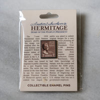 Andrew Jackson Enamel 7-cent Stamp Pin