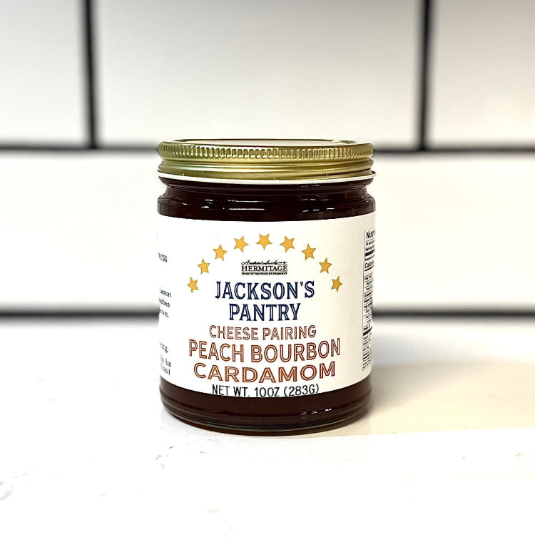 Jackson's Pantry Cheese Pairing Peach Bourbon Cardamom