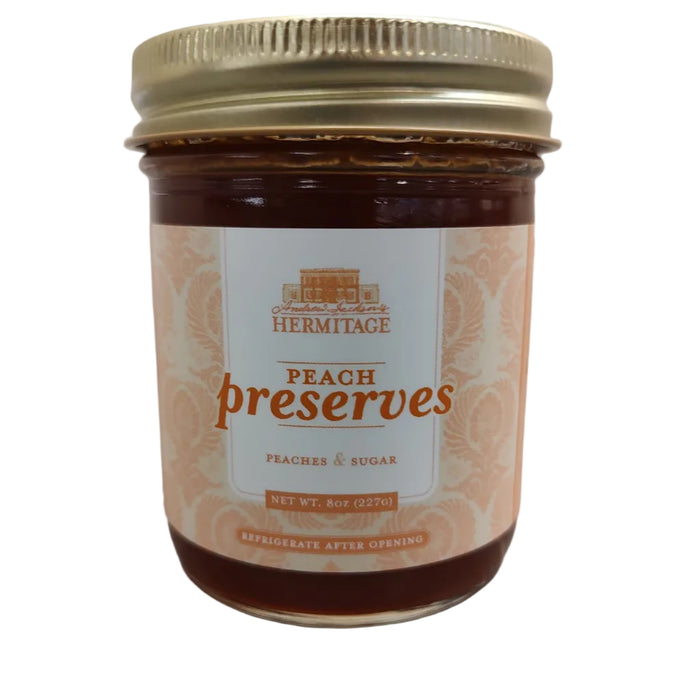 Hermitage Peach Preserves 8 oz