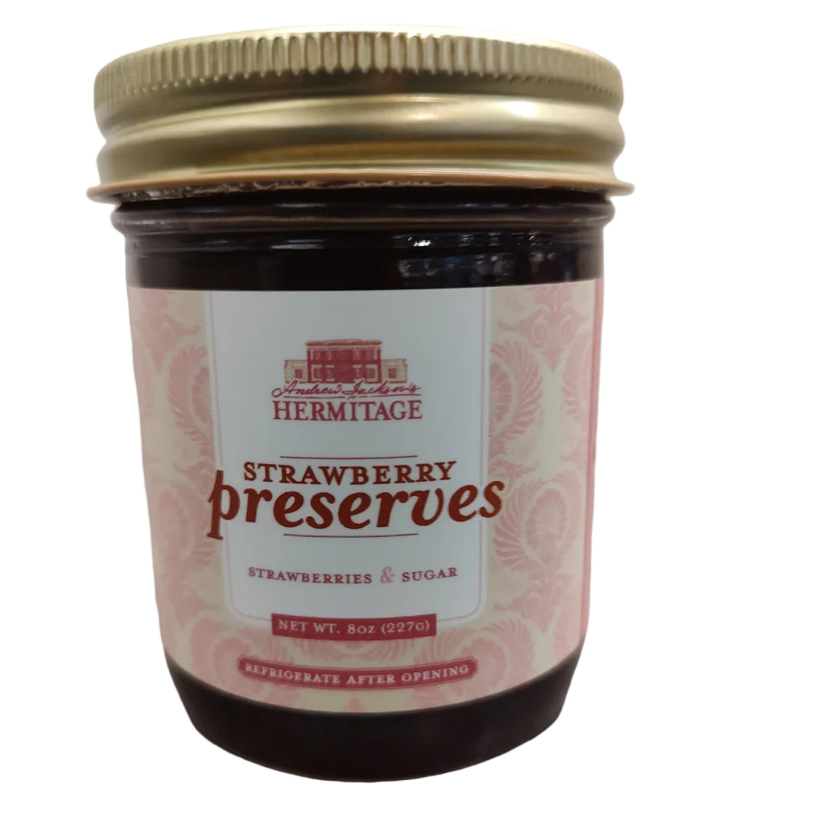 Hermitage Strawberry Preserves 8 oz