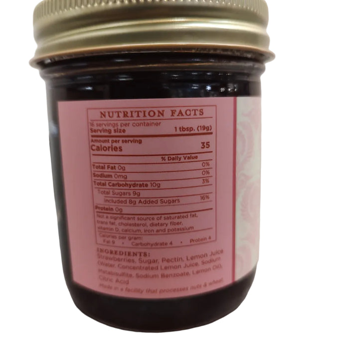 Hermitage Strawberry Preserves 8 oz