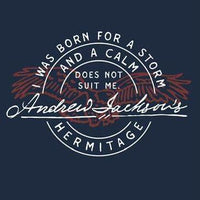 I Was Born for a Storm Navy T-shirt