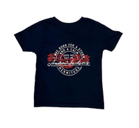 I Was Born for a Storm Navy T-shirt - Toddler